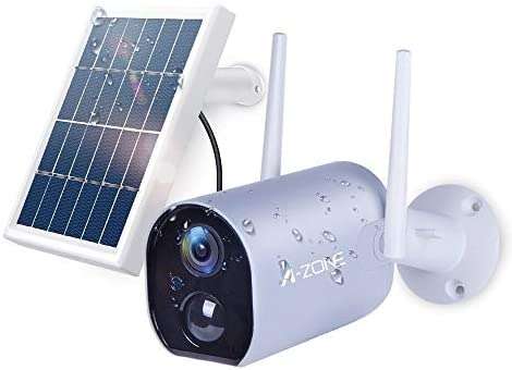 ソーラーパネル付き電池式カメラA-ZONE防犯カメラ ワイヤレス | www